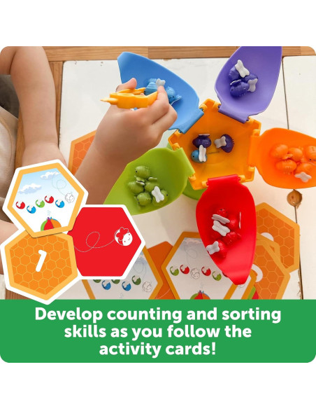 Juego de Clasificación de Abejas Learning Resources - Motricidad Fina Juego de Clasificación de Abejas Learning Resources - Motricidad Fina
