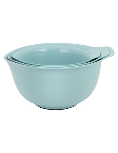 Juego de 3 Tazones de Mezcla KitchenAid Plástico 2.37L 3.31L 4.26L Juego de 3 Tazones de Mezcla KitchenAid Plástico 2.37L 3.31L 4.26L