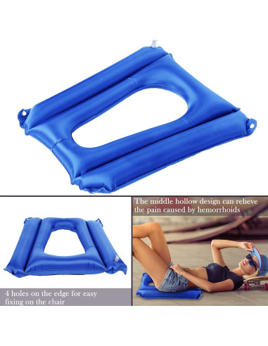 Cojín Inflable Antiescaras Namalu Azul 45.7x39.9cm