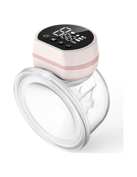 Extractor de leche eléctrico portátil Magic Doll 180ml rosa