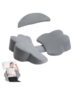 Almohada de Embarazo Memeluckon CLOULDSHAPE Gris 0.71 kg
