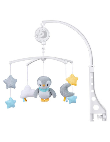 Móvil Musical para Cuna NUOEY Pingüino Rotatorio 0.39kg