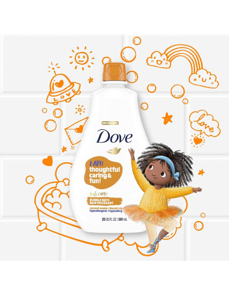 Baño de Burbujas Dove Kids Galleta de Coco 570ml Hipoalergénico Baño de Burbujas Dove Kids Galleta de Coco 570ml Hipoalergénico