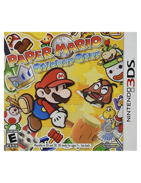 Videojuego Paper Mario: Sticker Star para Nintendo 3DS Videojuego Paper Mario: Sticker Star para Nintendo 3DS