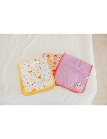 Paños de Eructo para Bebés Copper Pearl - 3 Unidades Grandes Paños de Eructo para Bebés Copper Pearl - 3 Unidades Grandes