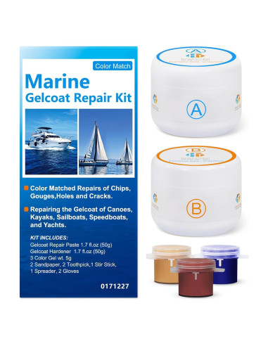 Kit de Reparación de Gel Coat HT HOMETINKER 0.21 kg