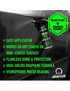 Spray Detallador Cerámico Nanoskin Graphene 3.86 kg 1 Galón 2
