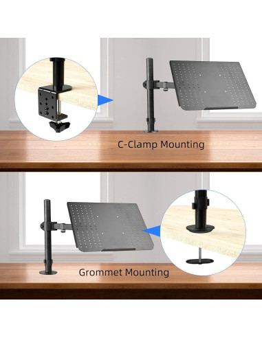 Soporte de Escritorio para Laptop Suptek MD6421TP003 Ajustable