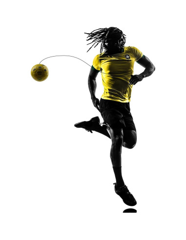 Entrenador de Patada de Fútbol Juggle Pro Tamaño 2 Amarillo