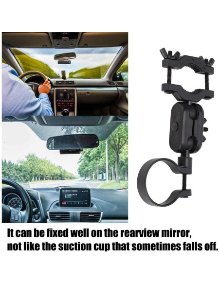 Soporte para cámara Sanpyl para espejo retrovisor 360 Soporte para cámara Sanpyl para espejo retrovisor 360