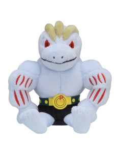 Peluche Machoke Pokémon Center Cuties Sentados 80g
