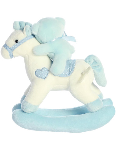 Caballo Balancín Musical Aurora de Peluche 30 cm - Bebés