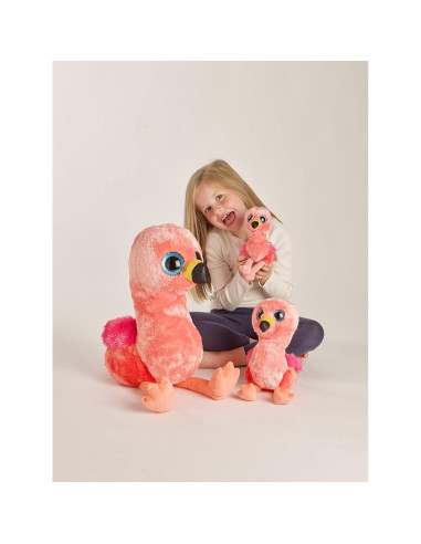 Peluche TY Gilda Flamingo Beanie Boo 24 cm Multicolor