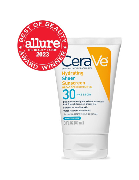 CeraVe Protector Solar Hidratante SPF 30 para Cara y Cuerpo 85g CeraVe Protector Solar Hidratante SPF 30 para Cara y Cuerpo 85g