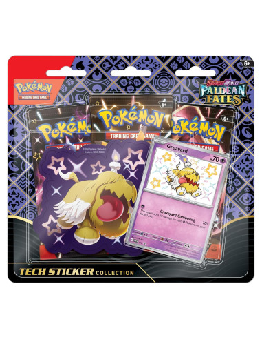 Colección de Stickers Pokémon Brillantes Paldea