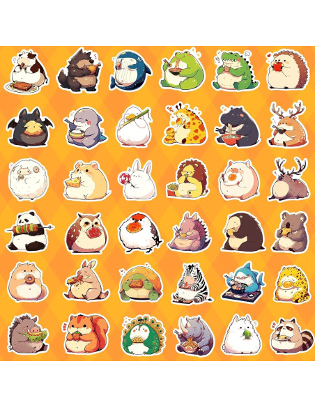 100 Stickers de Animales LIAOWL - Vinilo Impermeables Multicolor 100 Stickers de Animales LIAOWL - Vinilo Impermeables Multicolor