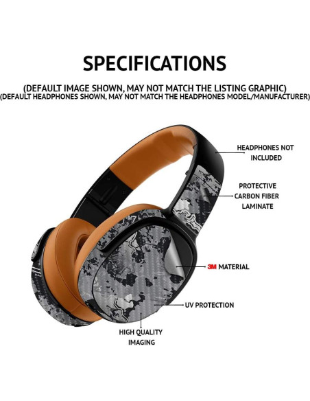 Carcasa de Fibra de Carbono MightySkins para Skullcandy Crusher ANC 2 - Matemático Carcasa de Fibra de Carbono MightySkins para Skullcandy Crusher ANC 2 - Matemático