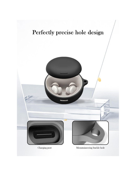 Funda de Silicona BOVUGAC para Anker Soundcore Sleep A30 - Negro Funda de Silicona BOVUGAC para Anker Soundcore Sleep A30 - Negro