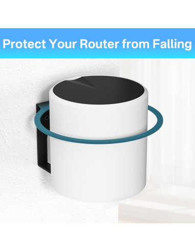 Soporte de Montaje en Pared para Router TP-Link Deco Negro