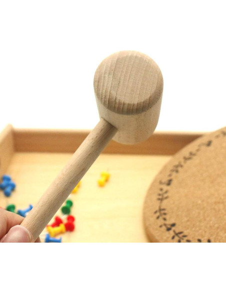 Juego de Martillo y Clavos DANNI Montessori para Niños Juego de Martillo y Clavos DANNI Montessori para Niños
