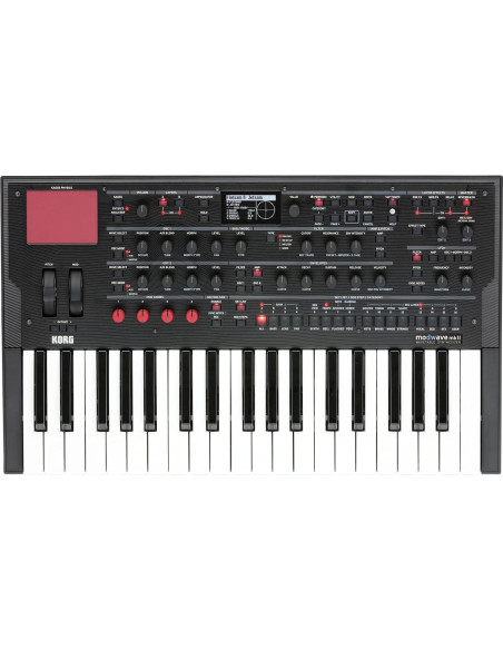 Sintetizador Korg modwave mkII 37 Teclas Compacto 4.05kg Sintetizador Korg modwave mkII 37 Teclas Compacto 4.05kg