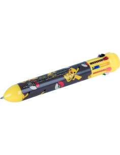 Juego de bolígrafos Pokémon 10 colores con Pikachu y tarjetas 2