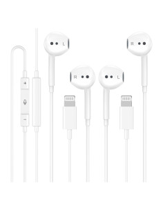 Auriculares Con Cable MFi CREHAO DY-FBA-203 para iPhone