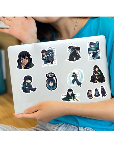 64 Stickers de Anime Japonés YEESACG Impermeables para Decorar