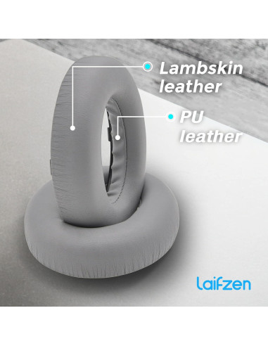 Almohadillas de cuero de cordero para auriculares Bose NC700