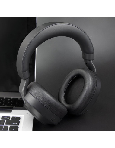 Almohadillas de Reemplazo SOULWIT para Jabra Evolve2 85 UC/MS - Negro