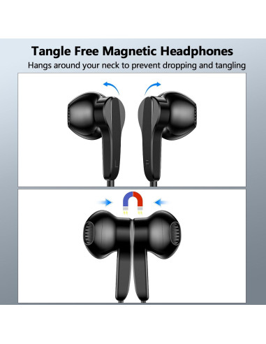 Auriculares USB-C iMangoo con Micrófono y Sonido Digital