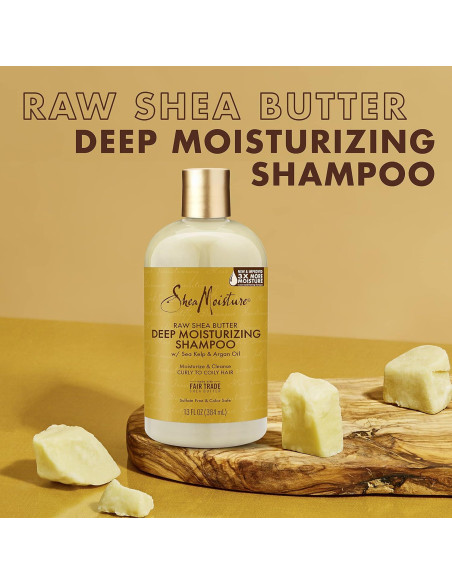 Conjunto Champú y Acondicionador Shea Moisture 2x400ml Hidratación Conjunto Champú y Acondicionador Shea Moisture 2x400ml Hidratación
