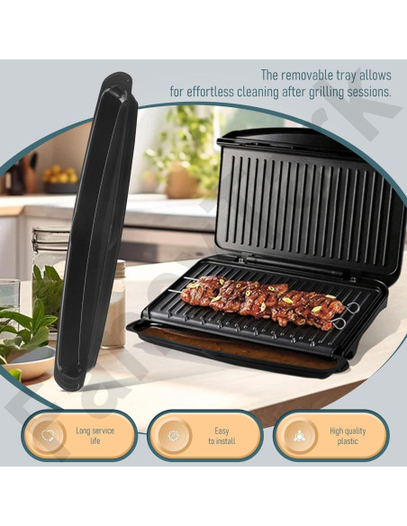 Bandeja de Goteo para Grill George Foreman 36.83 cm - Negro Bandeja de Goteo para Grill George Foreman 36.83 cm - Negro