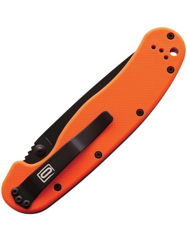 Cuchillo Plegable Ontario Rat I, Hoja de Acero AUS-8 8.89 cm