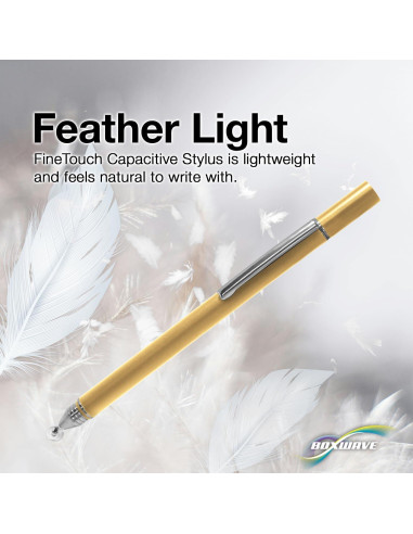 Bolígrafo Stylus BoxWave FineTouch - Oro Champán, 28g