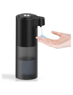 Dispensador Automático de Jabón Líquido FFZZKJ Negro Mate IPX5