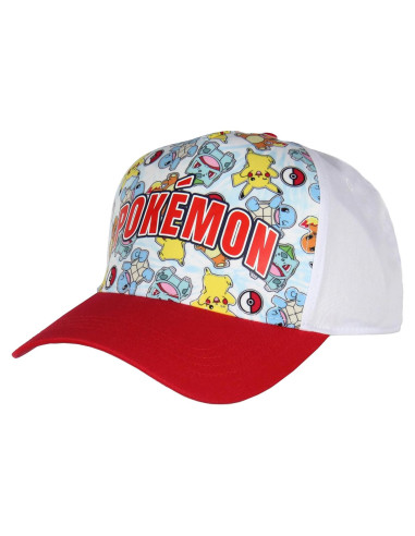 Gorra Trucker Snapback Pokemon para Jóvenes OSFM Multicolor