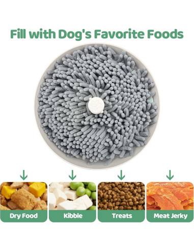 Inserto para Tazón de Perro Puzzle Feeder 24.9 cm Lavable