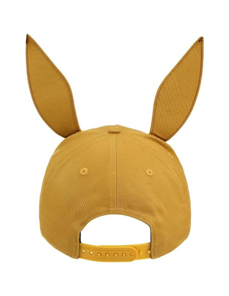 Gorra Snapback Marrón Pokémon Eevee 3D para Jóvenes Gorra Snapback Marrón Pokémon Eevee 3D para Jóvenes