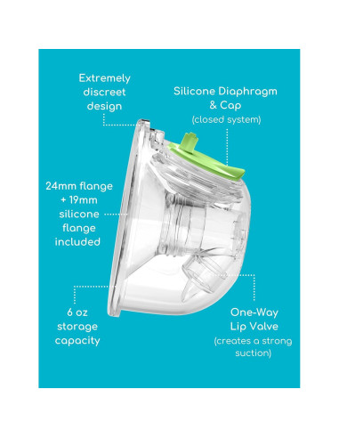 Extractor de Leche Ardo Alyssa Sin Manos Grado Médico 177ml