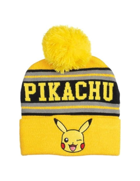 Gorro unisex adulto Bioworld Pikachu amarillo Gorro unisex adulto Bioworld Pikachu amarillo