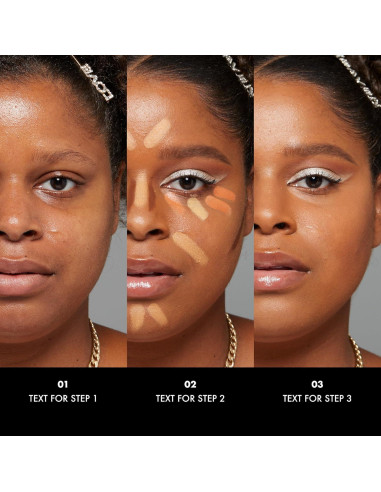 Paleta de Corrección y Contorno NYX - 6 Tonos Profundo