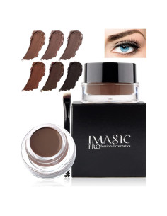 Pomada para Cejas LYSdefeu Marrón Medio 24 Horas Impermeable