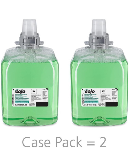 Jabón Espumoso GOJO 2000 mL Melón de Pepino Recarga Jabón Espumoso GOJO 2000 mL Melón de Pepino Recarga