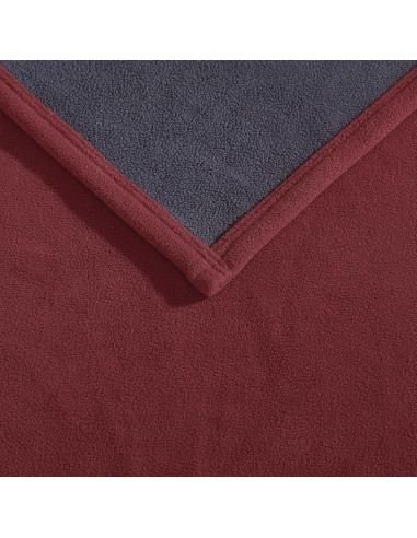 Manta de Lanzamiento Reversible Eddie Bauer 152x127 cm Rojo