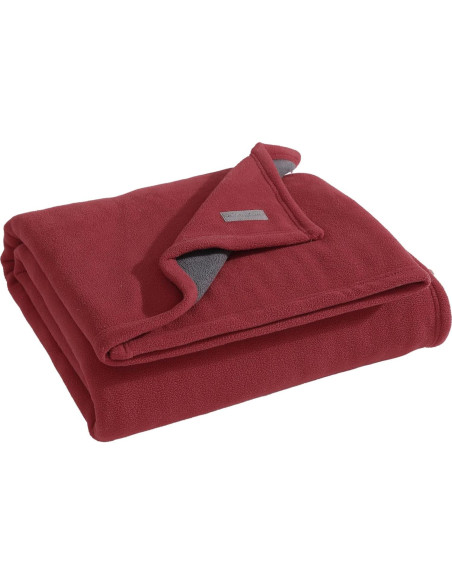 Manta de Lanzamiento Reversible Eddie Bauer 152x127 cm Rojo Manta de Lanzamiento Reversible Eddie Bauer 152x127 cm Rojo