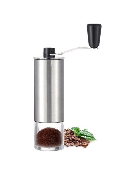 Molinillo de Café Manual LHS con Muela Cerámica Ajustable 280g Molinillo de Café Manual LHS con Muela Cerámica Ajustable 280g