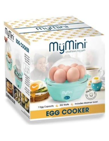 Cocedor de Huevos MyMini MEC-7TL Verde Azulado 7 Huevos