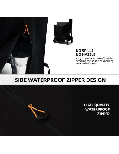 Funda Impermeable SCAUSY para Parrilla Traeger Pro 22/575