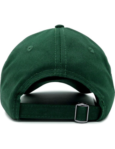 Gorra de papá bordada fantasma DALIX 100% algodón ajustable
